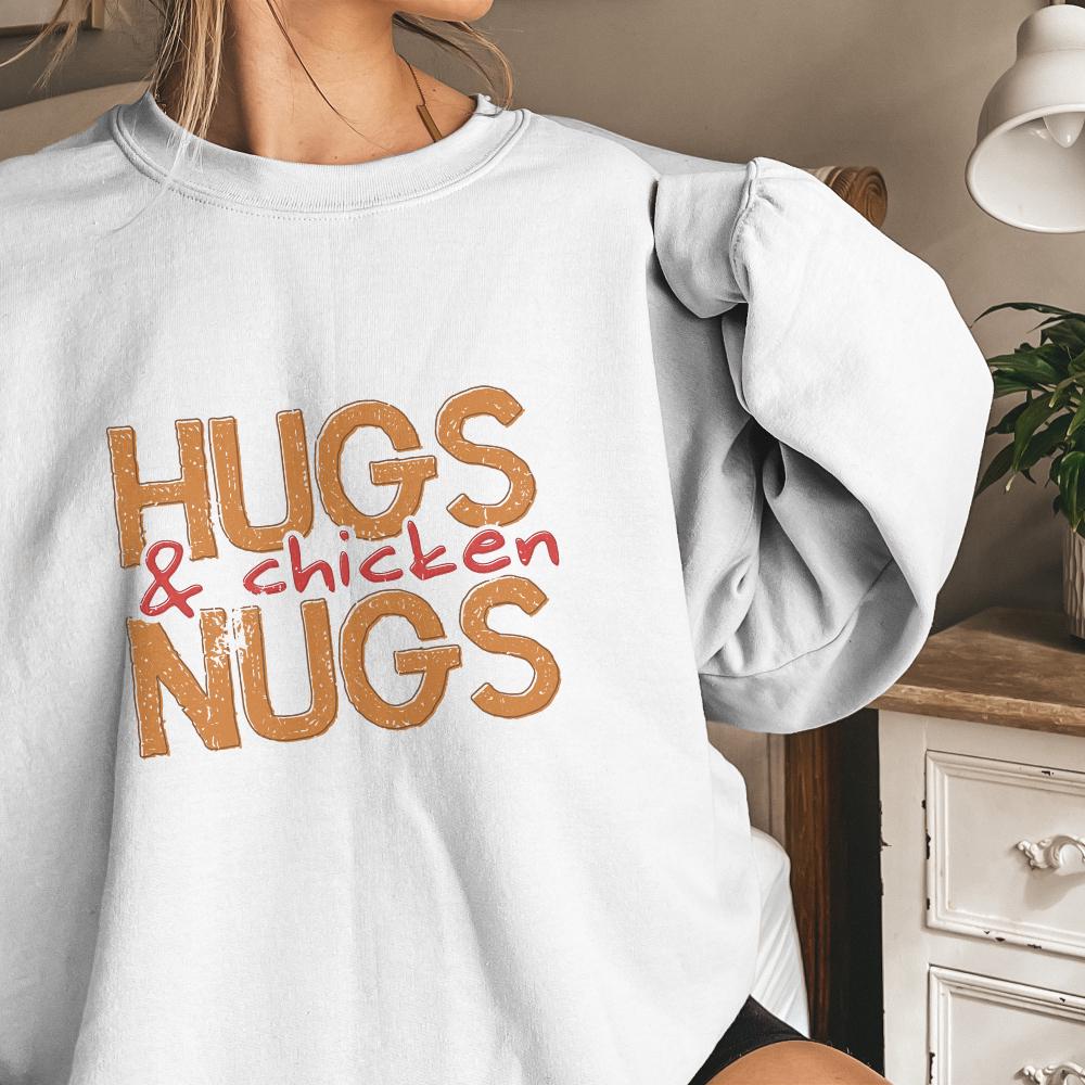 Hugs and Chicken Nugs PNG Digital Download, Commercial Use - 300 DPI