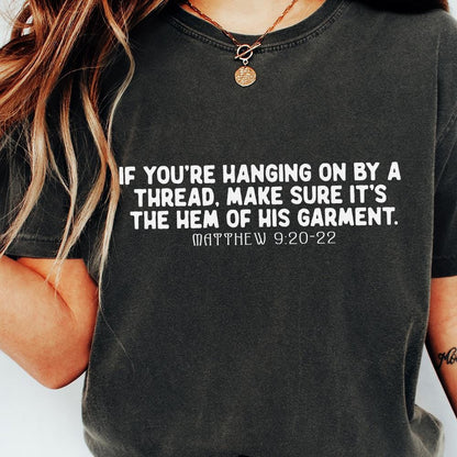 Hem of His Garment PNG, Christian Shirt PNG - 300 DPI Design for T-Shirt