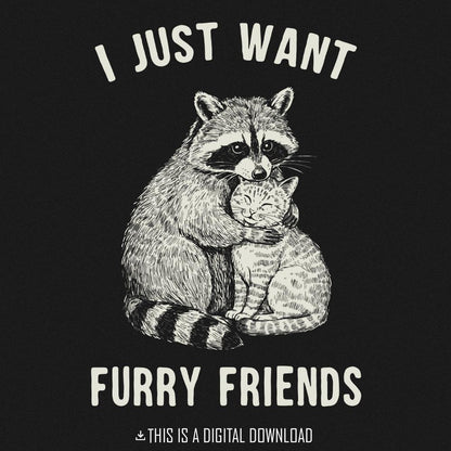 Funny Cat PNG, Retro Vintage Design - 300 DPI Design for T-Shirt