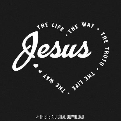 Jesus PNG Digital Design, Christian png Bundle - 300 DPI Design for T-Shirt