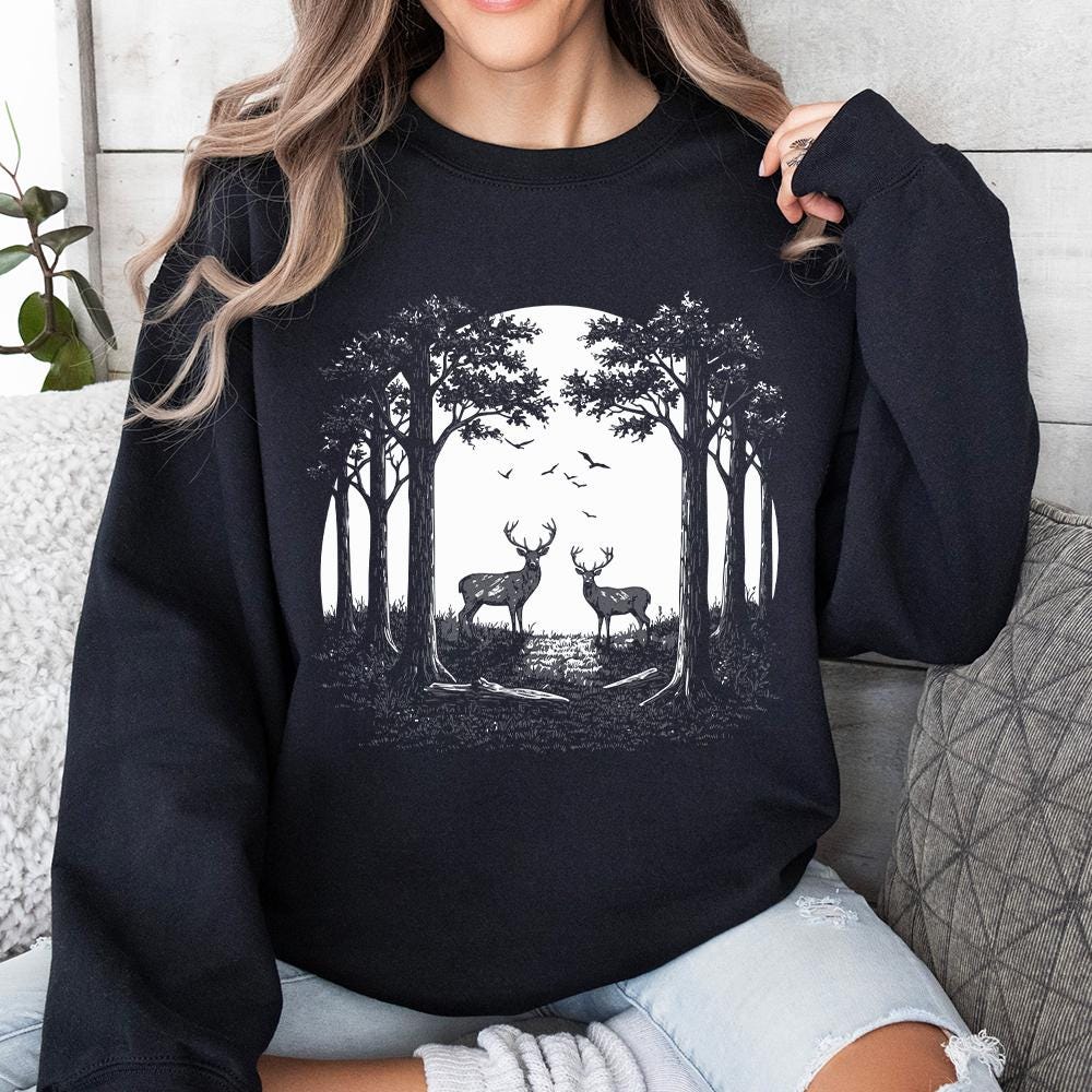 Whitetail Buck PNG Download, Deer Art - 300 DPI Design for T-Shirt