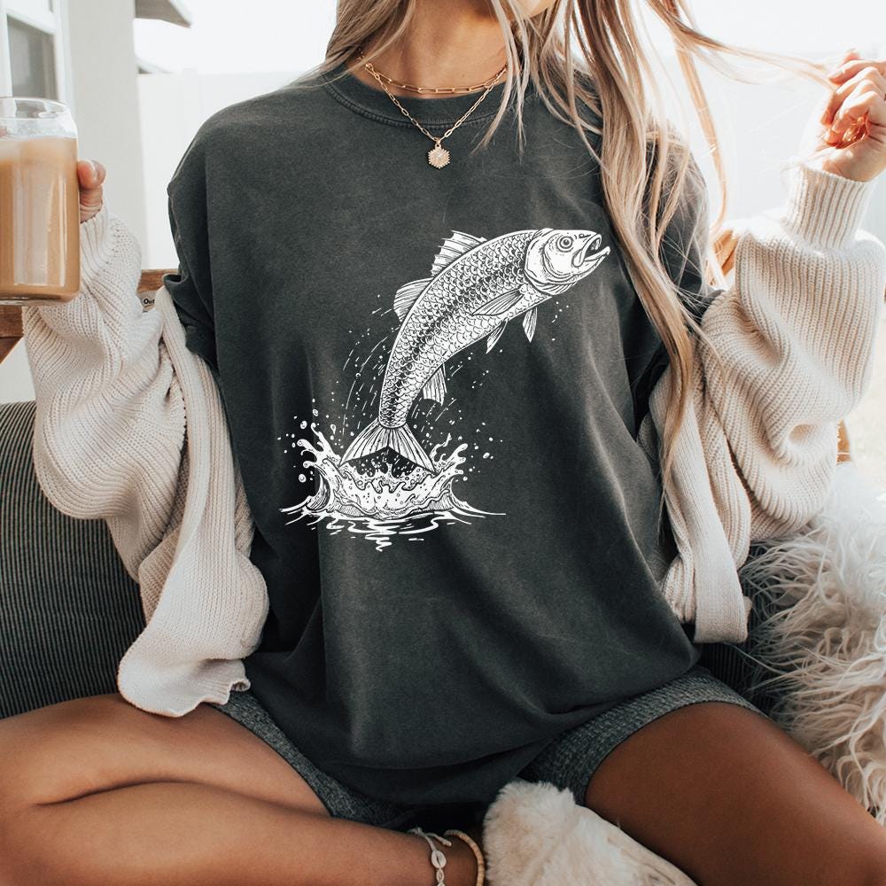 Bass Fishing PNG, Big Mouth Bass Digital Art - 300 DPI Design for T-Shirt