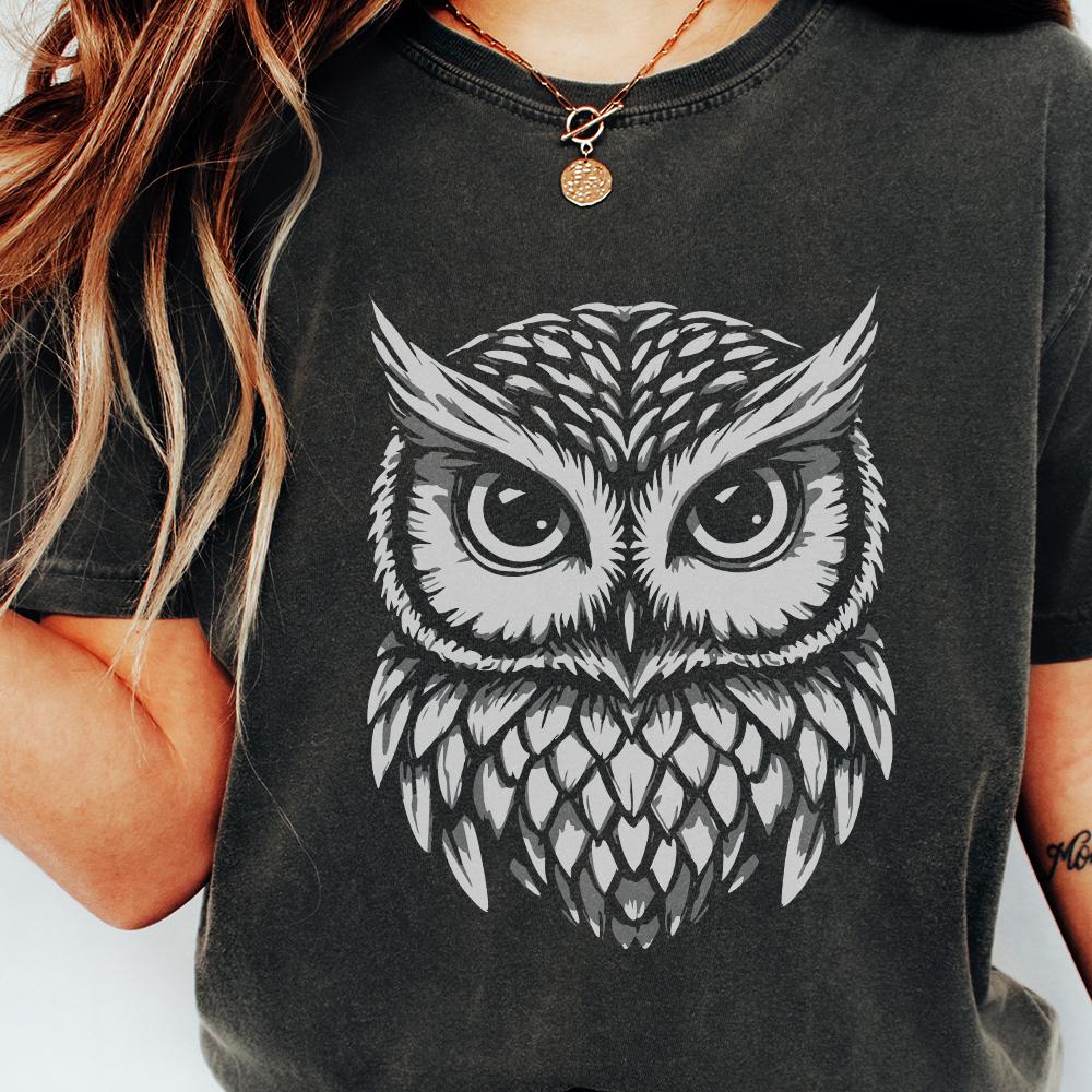 Owl PNG Digital Download, High Resolution Image for Sublimation - 300 DPI