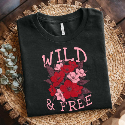 Wild And Free Png, Vintage Retro Design - 300 DPI Design for T-Shirt