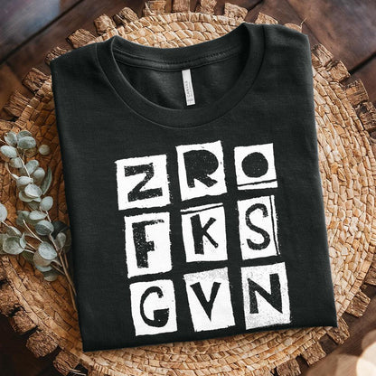 Zero Fucks Given PNG, Sarcastic png - 300 DPI Design for T-Shirt