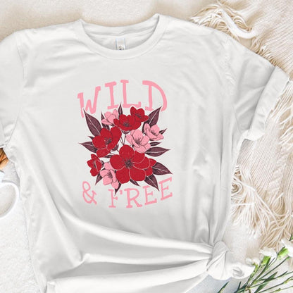 Wild And Free Png, Vintage Retro Design - 300 DPI Design for T-Shirt