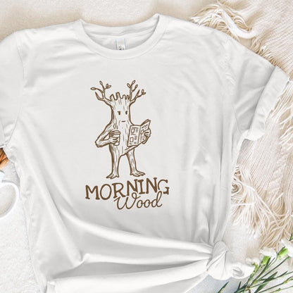 Morning Wood PNG, Funny Sublimation Design - 300 DPI Design for T-Shirt