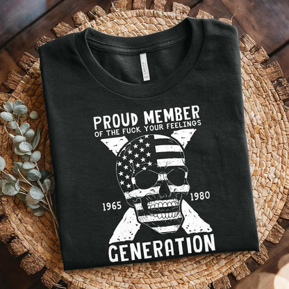 Gen X Halloween Png, Funny Skull Png - 300 DPI Design for T-Shirt