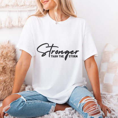 Stronger Than The Storm PNG, Boho Self Love png - 300 DPI Design for