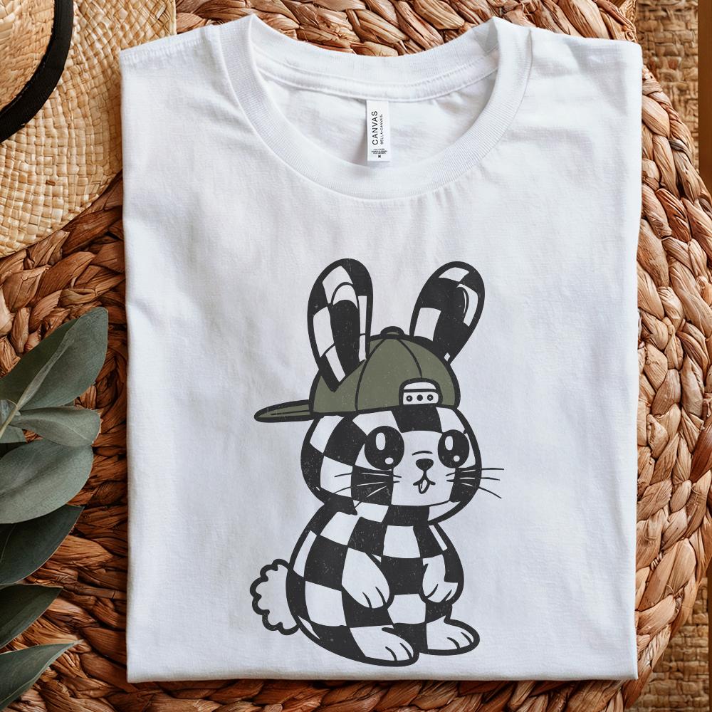 Digital PNG File, Bunny Rabbit Duck Camo - 300 DPI Design for T-Shirt