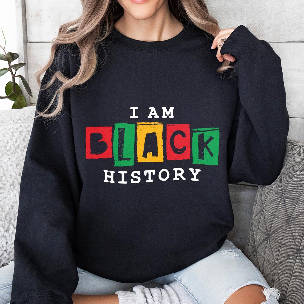 I Am Black History png, Black History Month png - 300 DPI Design for