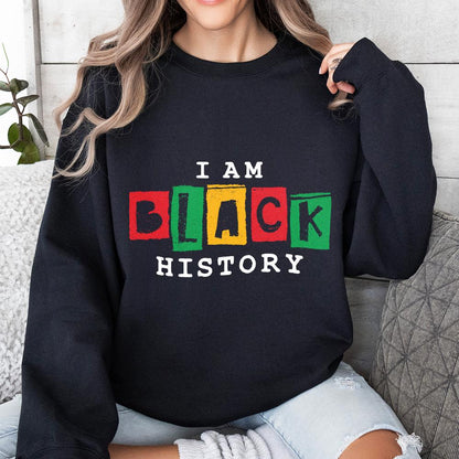 I Am Black History png, Black History Month png - 300 DPI Design for