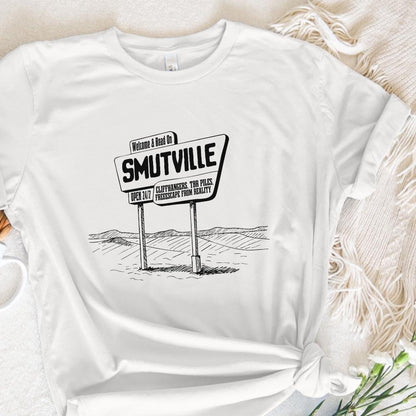 Welcome To Smutville PNG, Funny Book Lover Png - 300 DPI Design for T-Shirt