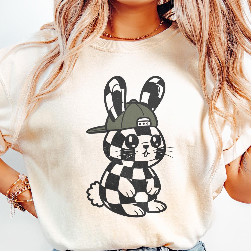 Digital PNG File, Bunny Rabbit Duck Camo - 300 DPI Design for T-Shirt