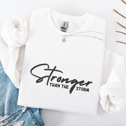 Stronger Than The Storm PNG, Boho Self Love png - 300 DPI Design for