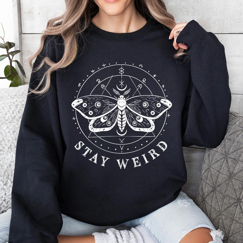 Stay Weird Clipart png, Witchy Vibes - 300 DPI Design for T-Shirt