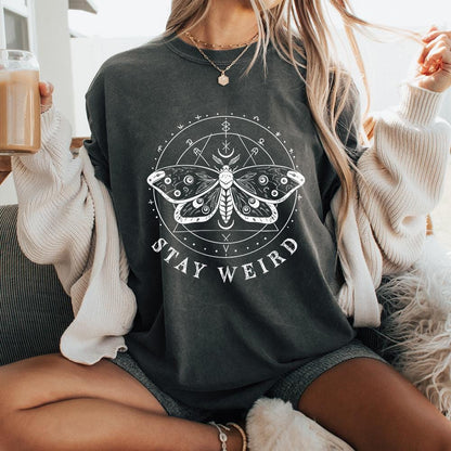 Stay Weird Clipart png, Witchy Vibes - 300 DPI Design for T-Shirt