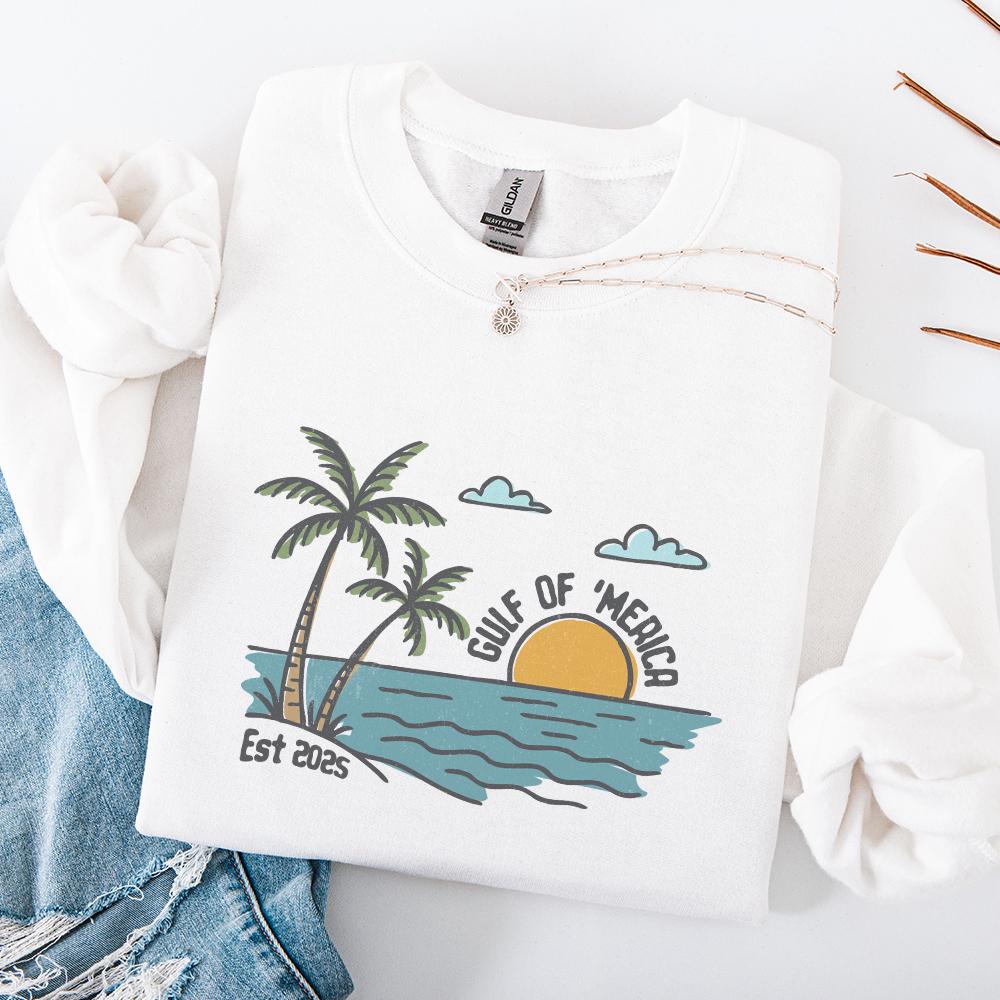 Gulf of merica PNG, Gulf Of Usa - 300 DPI Design for T-Shirt