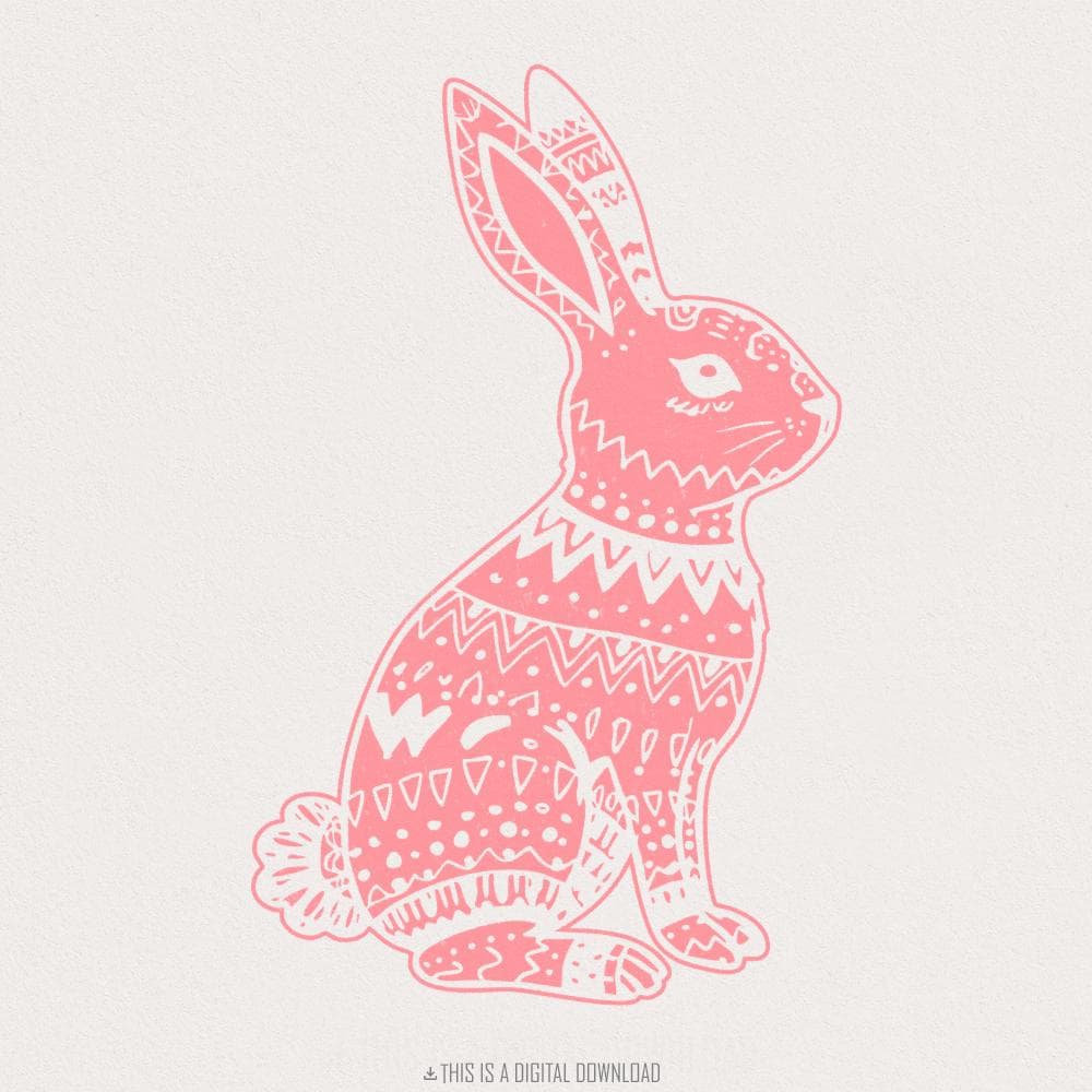 Easter Bunny PNG, Spring png - 300 DPI Design for T-Shirt