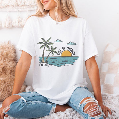 Gulf of merica PNG, Gulf Of Usa - 300 DPI Design for T-Shirt