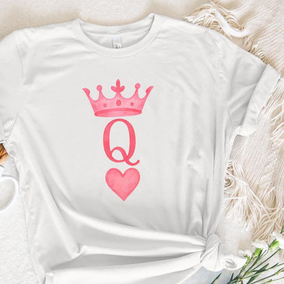 Queen of Hearts PNG Download, Trendy Sublimation - 300 DPI Design for