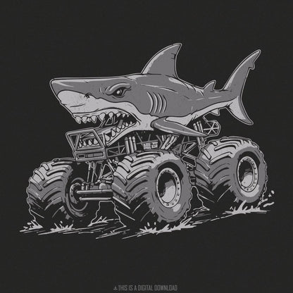 Monster Truck PNG, Monster Truck Design - 300 DPI Design for T-Shirt
