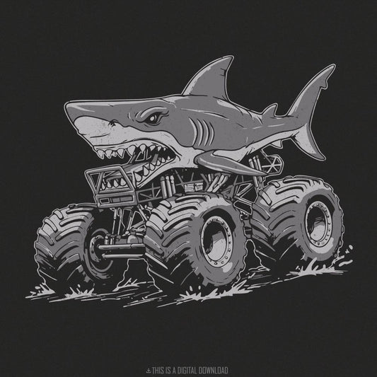 Monster Truck PNG, Monster Truck Design - 300 DPI Design for T-Shirt