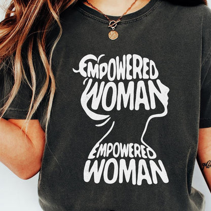 Empowered Women PNG, Women's Day Poster PNG - 300 DPI Design for T-Shirt