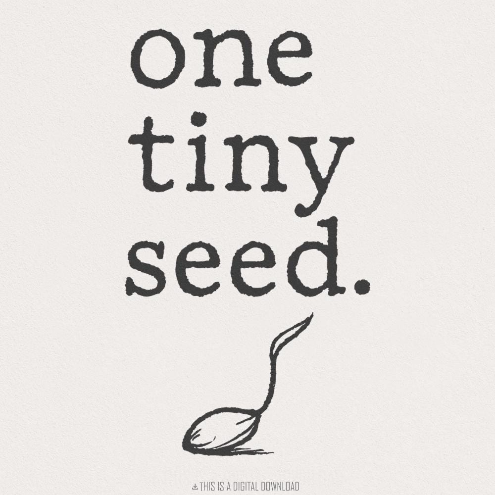 Faith png, Mustard Seed png - 300 DPI Design for T-Shirt