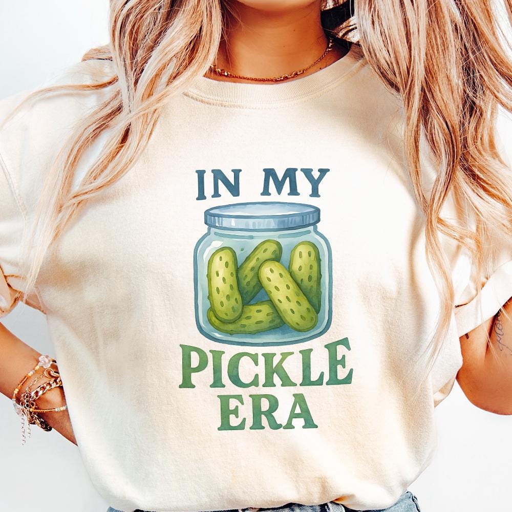 In My Pickle Era PNG, Pickle Graphic Digital Download - 300 DPI Design