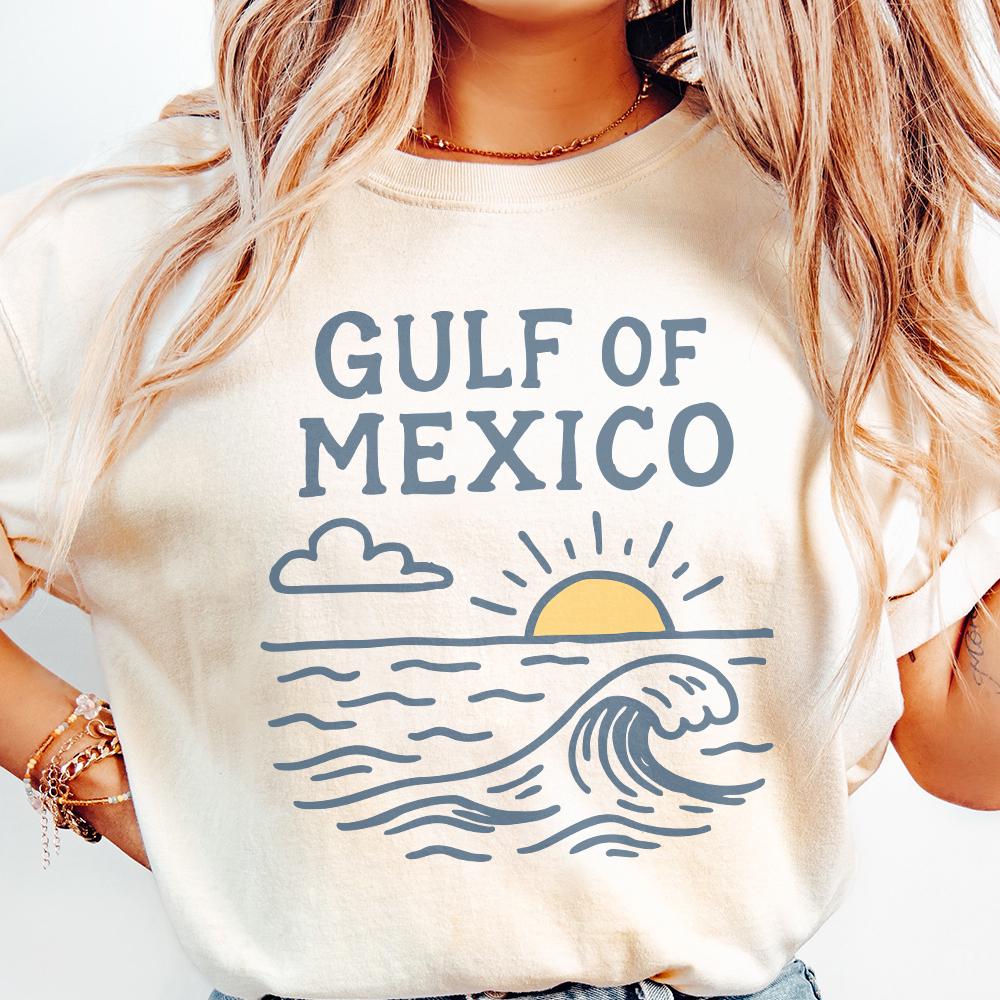Gulf of Mexico Sticker, Funny Anti-Trump PNG - 300 DPI Design for T-Shirt