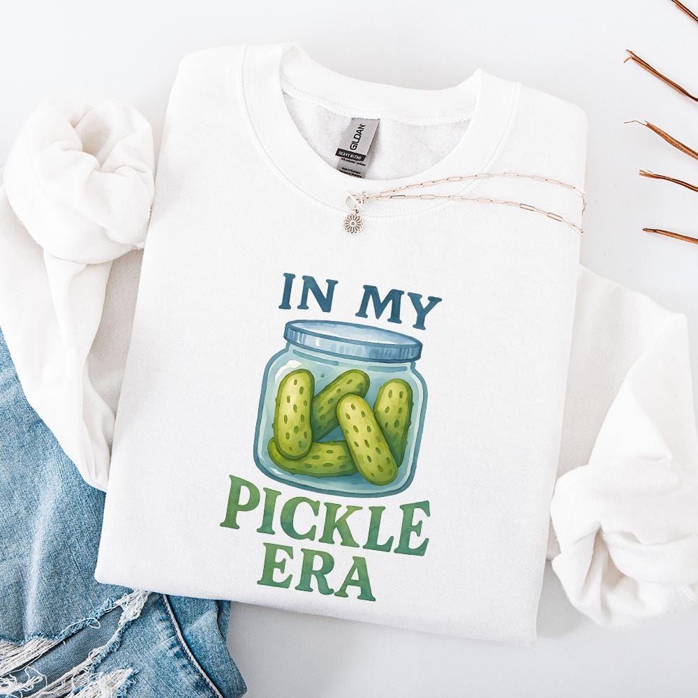 In My Pickle Era PNG, Pickle Graphic Digital Download - 300 DPI Design