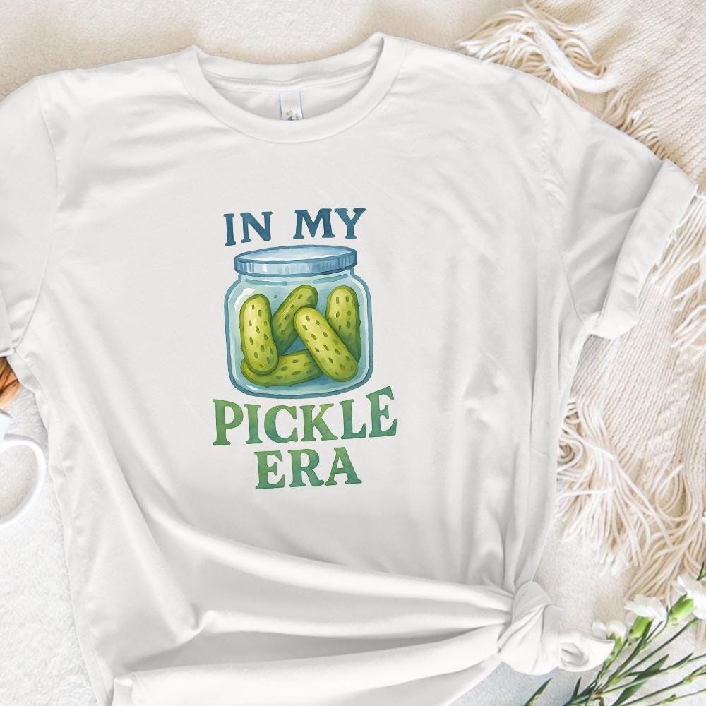 In My Pickle Era PNG, Pickle Graphic Digital Download - 300 DPI Design