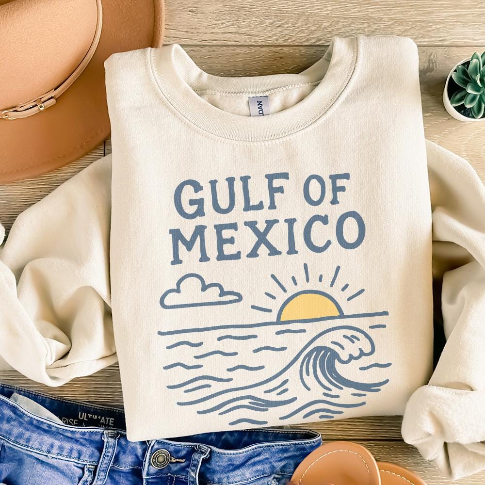 Gulf of Mexico Sticker, Funny Anti-Trump PNG - 300 DPI Design for T-Shirt