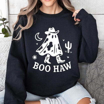 Boo Haw PNG, Cowboy Ghost png - 300 DPI Design for T-Shirt