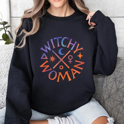 Witchy Woman PNG, Feminine Occult PNG - 300 DPI Design for T-Shirt