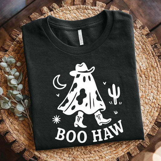 Boo Haw PNG, Cowboy Ghost png - 300 DPI Design for T-Shirt