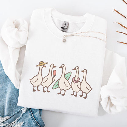 Silly goose on the loose PNG shirt Alt 2, Cowboy goose PNG - 300 DPI