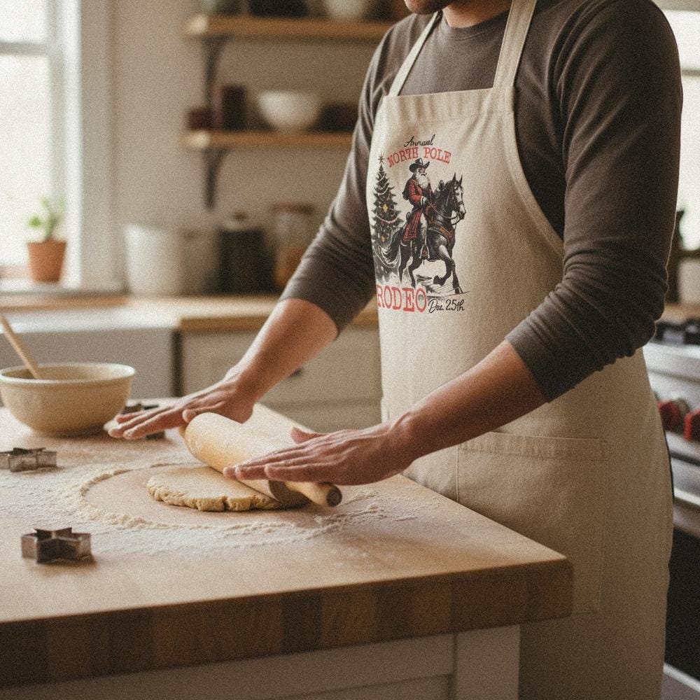 Annual North Pole Rodeo PNG, Santa Cowboy Christmas Shirt - 300 DPI
