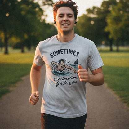 Sometimes Motivation Finds You PNG, Inspirational Digital Download Shirt