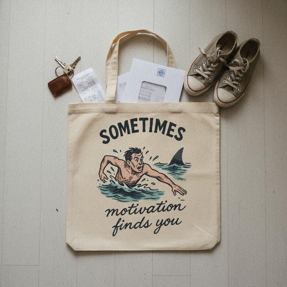 Sometimes Motivation Finds You PNG, Inspirational Digital Download Shirt