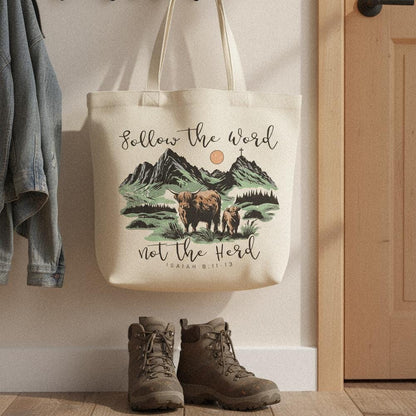 Follow The Word PNG, Not The Herd Shirt - 300 DPI Design for T-Shirt