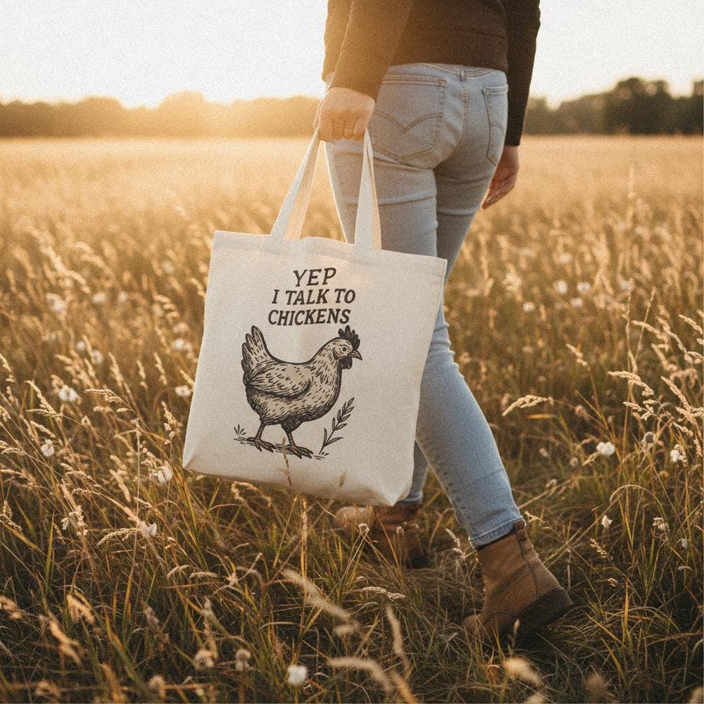 Yep I Talk To Chickens PNG, Funny Chicken Lover Shirt - 300 DPI Design