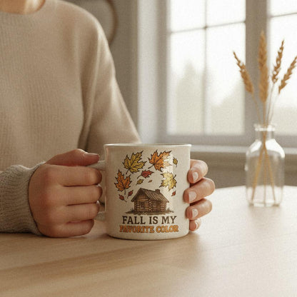 Fall Is My Favorite Color PNG, Autumn Leaves Digital Download - 300 DPI