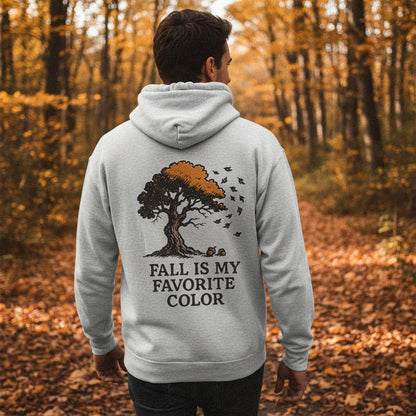 Fall Is My Favorite Color PNG, Autumn Tree Clipart - 300 DPI Design for