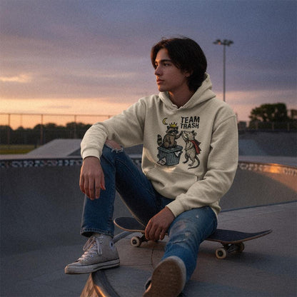 Team Trash PNG, Raccoon and Possum Digital Art - 300 DPI Design for T-Shirt