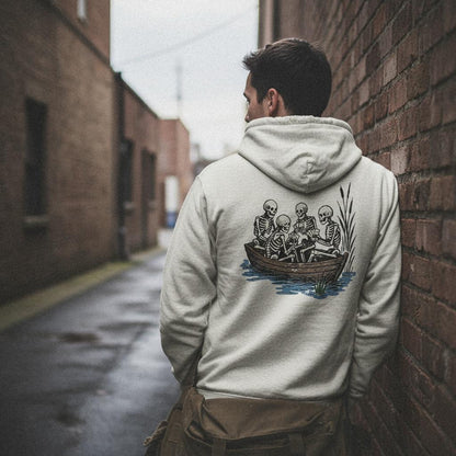 Skeletons Playing Cards PNG, Funny Poker Skeleton Art - 300 DPI Design