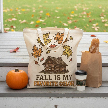 Fall Is My Favorite Color PNG, Autumn Leaves Digital Download - 300 DPI