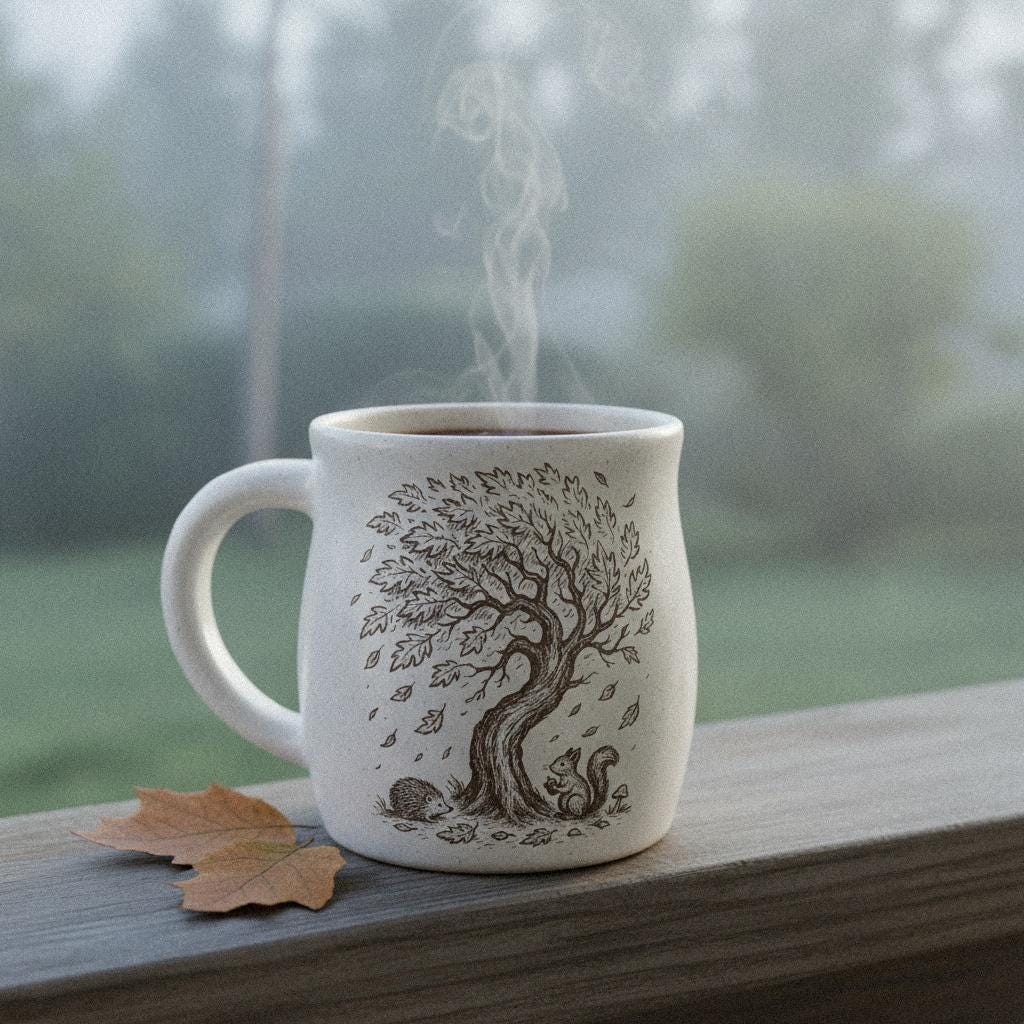 Woodland Friends PNG, Squirrel And Hedgehog Digital Art - 300 DPI Design