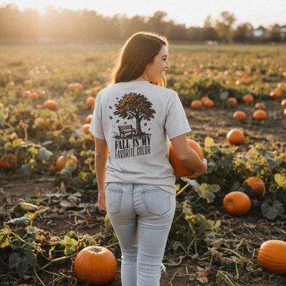 Fall Is My Favorite Color PNG, Autumn Tree Digital Download - 300 DPI